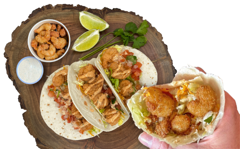 Shrimp Taco and Burritos